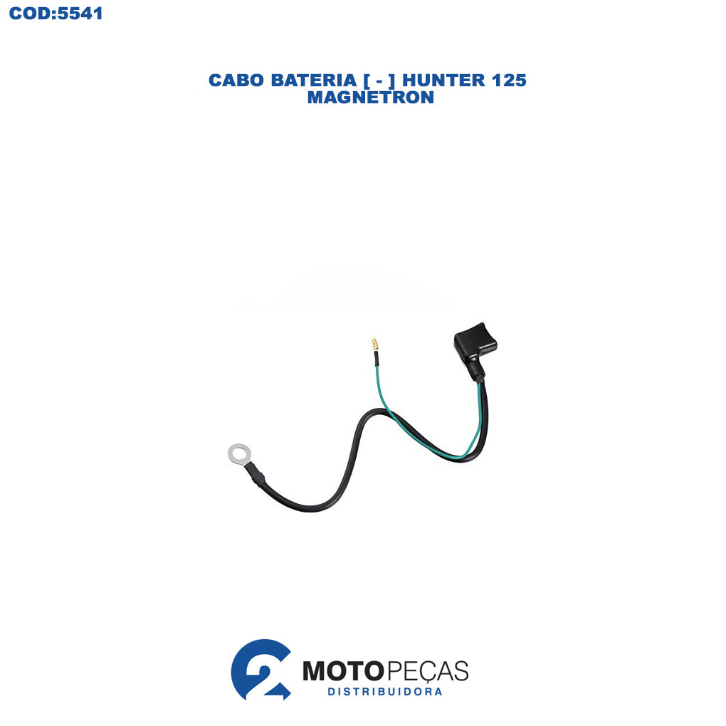Cabo Bateria [ - ] Hunter 125 Magnetron