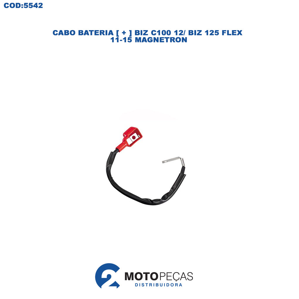 Cabo Bateria [ + ] Biz C100 12 / Biz 125 Flex 11-15 Magnetron
