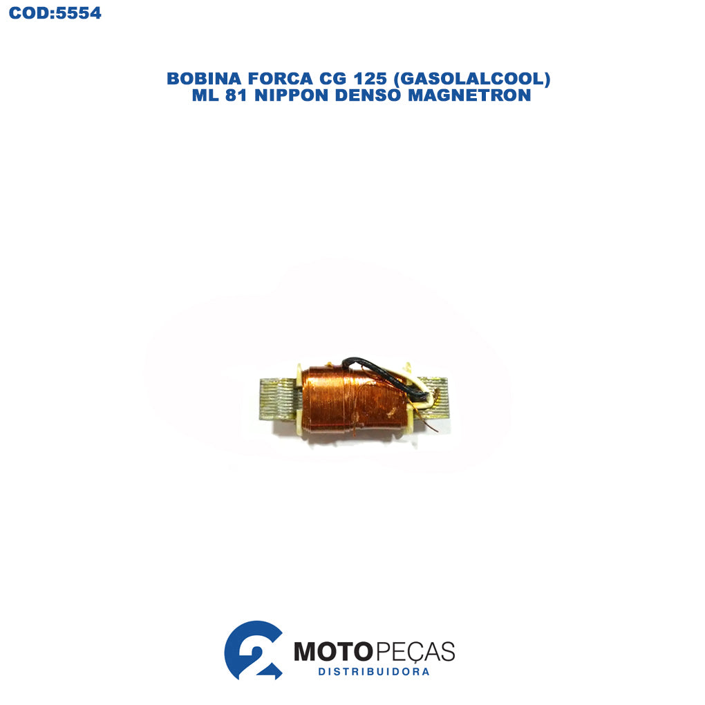 Bobina Forca CG 125 Gasolalcool ML 81 Nippon Denso Magnetron