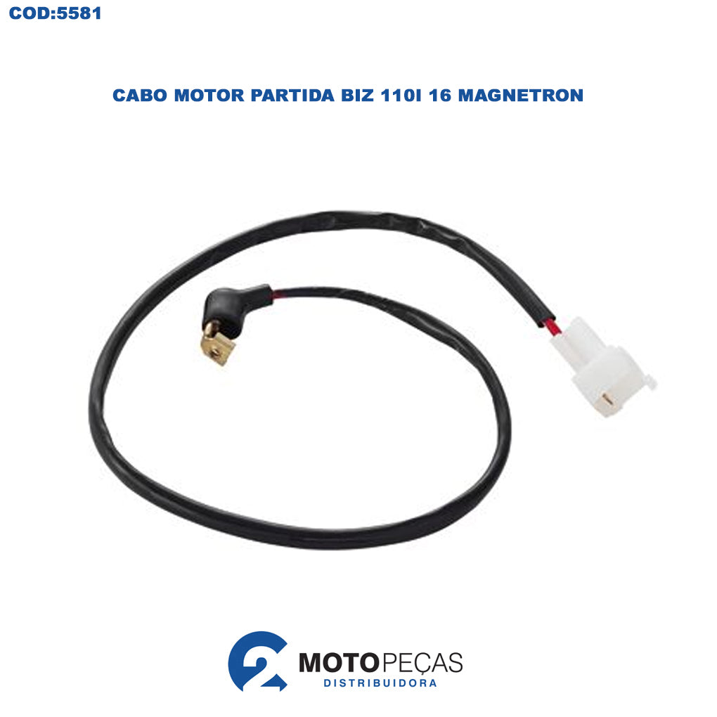 Cabo Motor Partida Biz 110I 16 / Magnetron