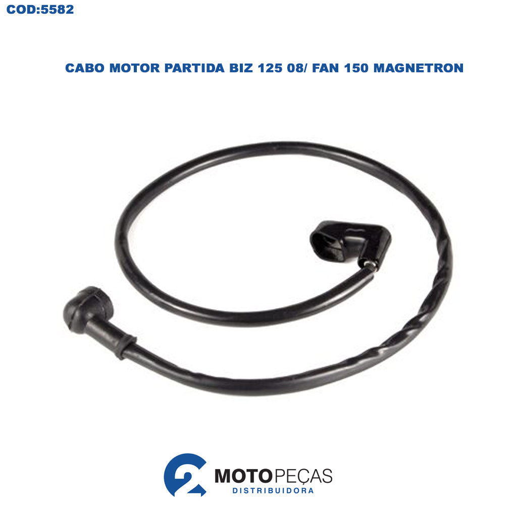 Cabo Motor Partida Biz 125 08/ Fan 150 Magnetron
