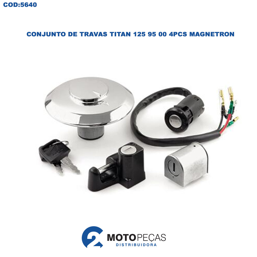 Conjunto de Travas Titan 125 95 00 4PCS Magnetron