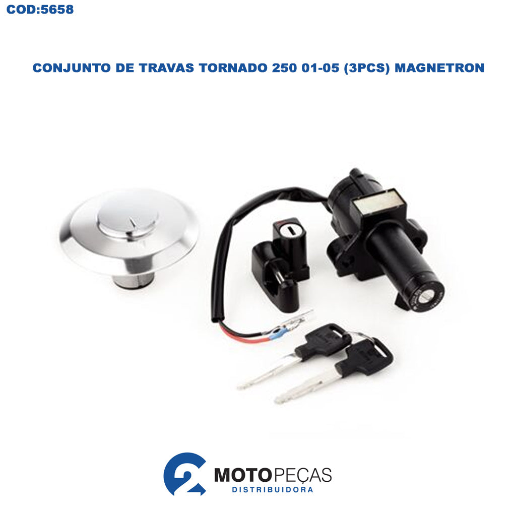 Conjunto de Travas Tornado 250 01-05 3PCS Magnetron