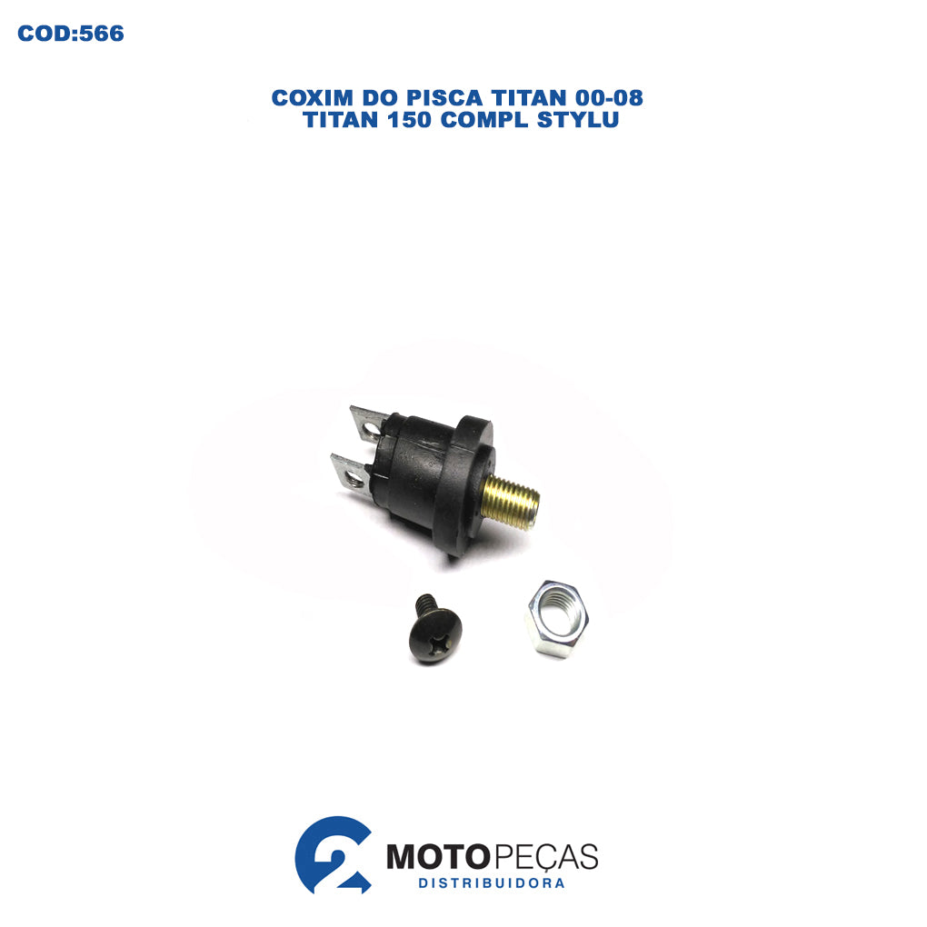Coxim do Pisca Titan 125 00/08 / Titan 150 Completo Stylu