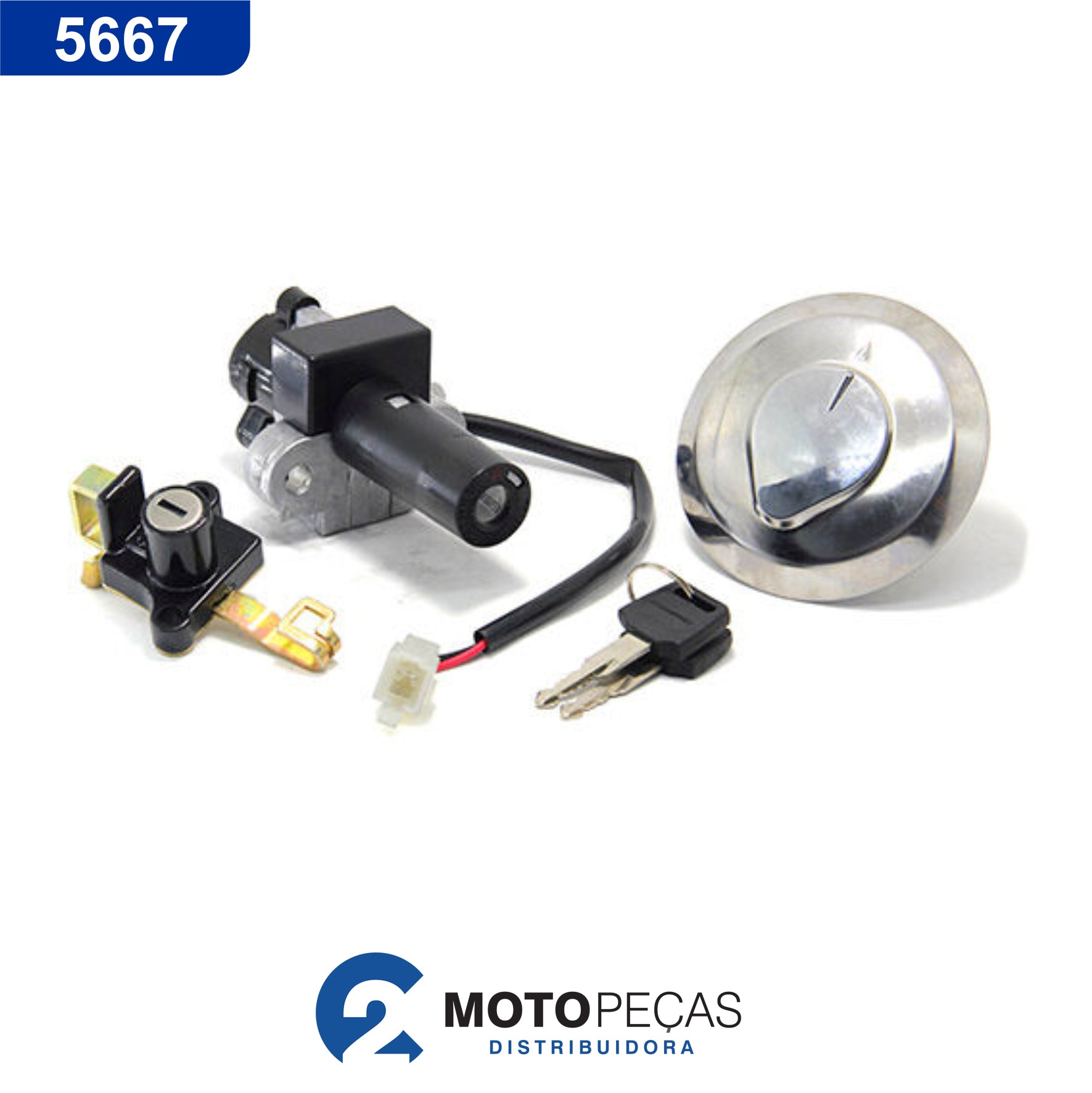 Conjunto de Travas Crypton 115 [2PCS] Magnetron