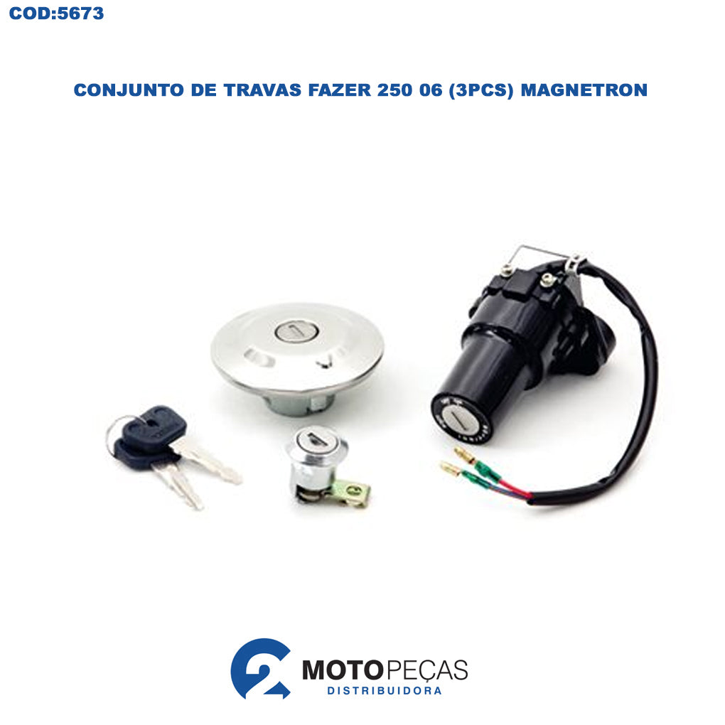 Conjunto de Travas Fazer 250 06 3PCS Magnetron