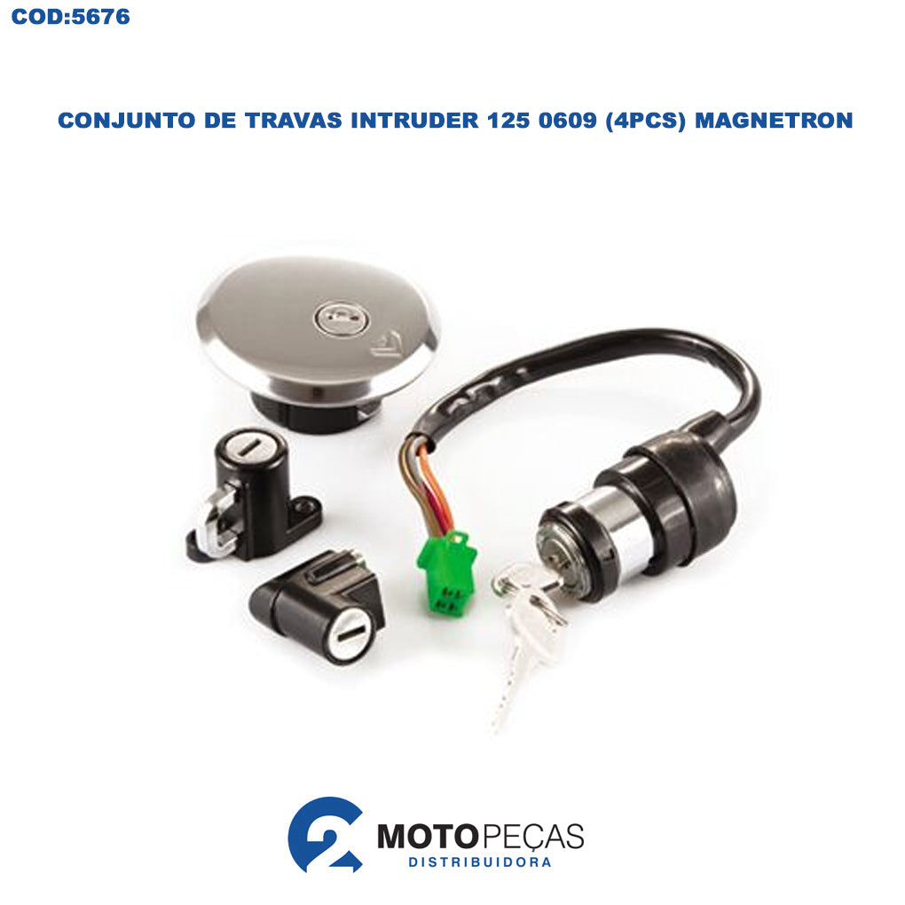 Conjunto de Travas Intruder 125 06-09 4PCS Magnetron