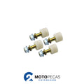 Kit Prisioneiro da Coroa + Porca + Bucha Nylon CG / Titan / ML / Turuna M3