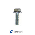 Parafuso Sext C/FLANGE 8X16 CH 12 Zincado Sup. Escapamento Titan ... 04/ M3