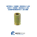 Bucha Bloco Motor C/ROSCA INT/EXT 10X16 M3