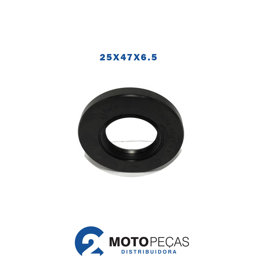 Retentor Roda Tras 25X47X6 5 Bros 125 150 160/ XRE 190/DIANT LD Tornado 250 / M3
