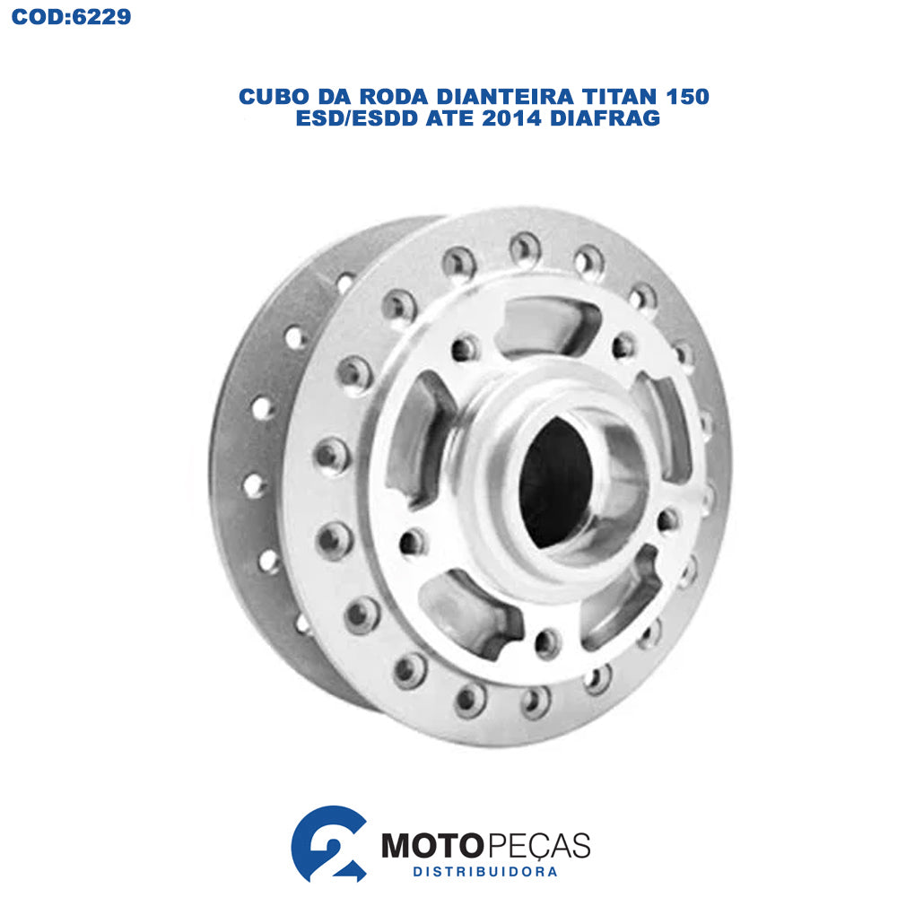 Cubo da Roda Dianteira Titan 150 ESD/ESDD Ate 2014 Diafrag