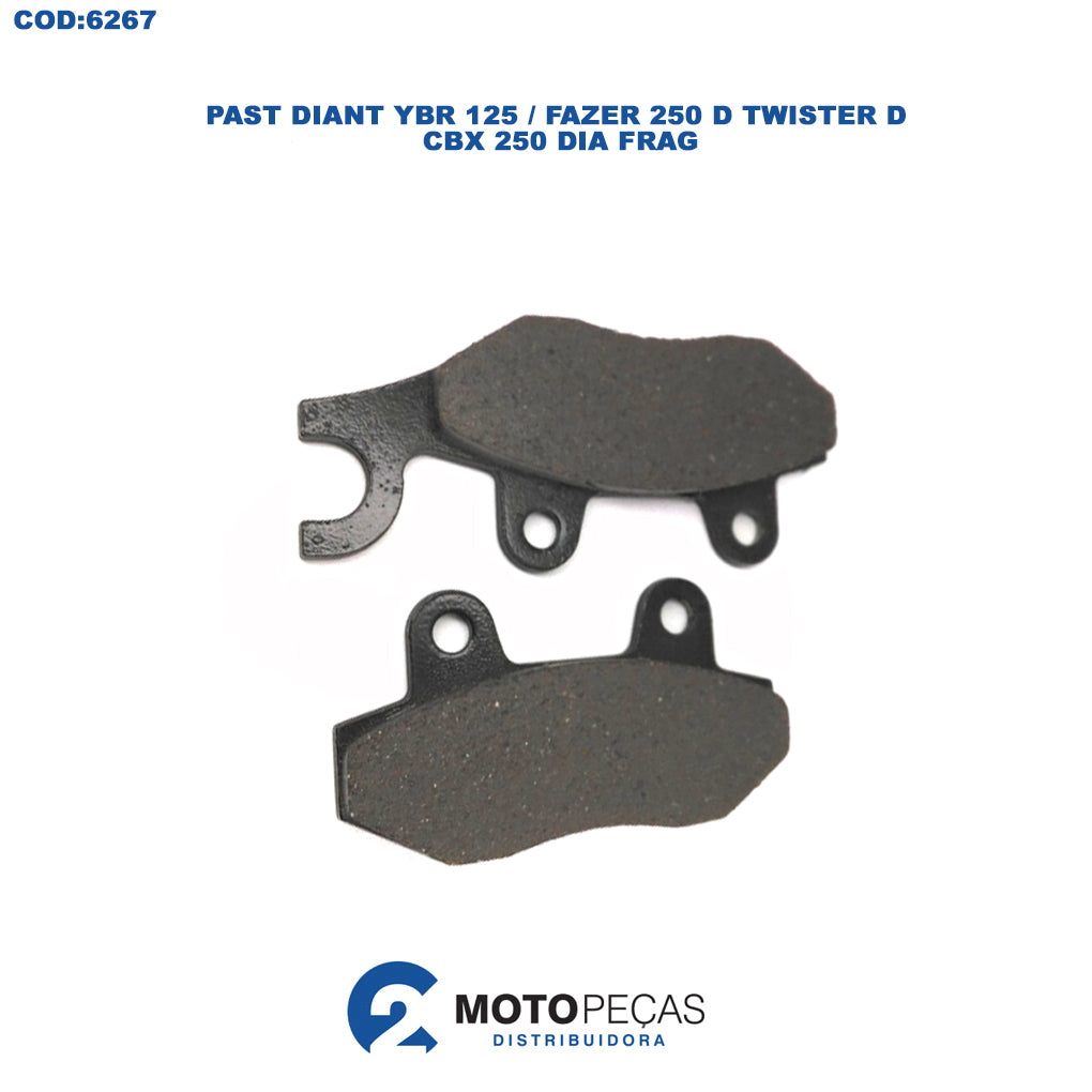 Past Diant YBR 125 / Fazer 250 D Twister D CBX 250 Dia Frag