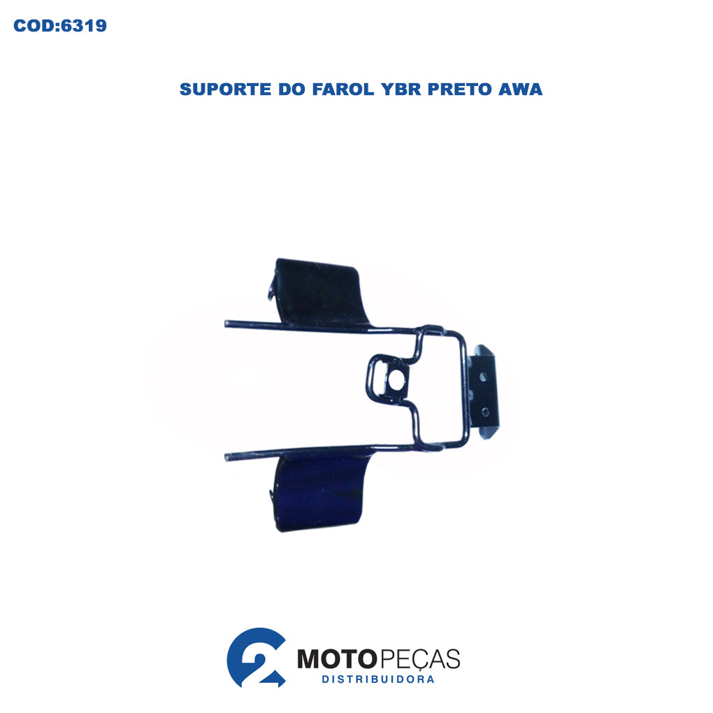 Suporte do Farol YBR Preto Awa