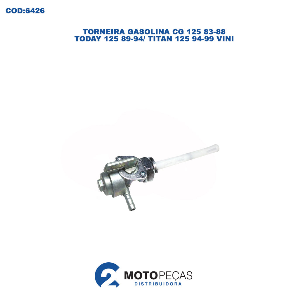 Torneira Gasolina CG 125 83,88 /TODAY 125 89,94/TITAN 125 94,99 Vini