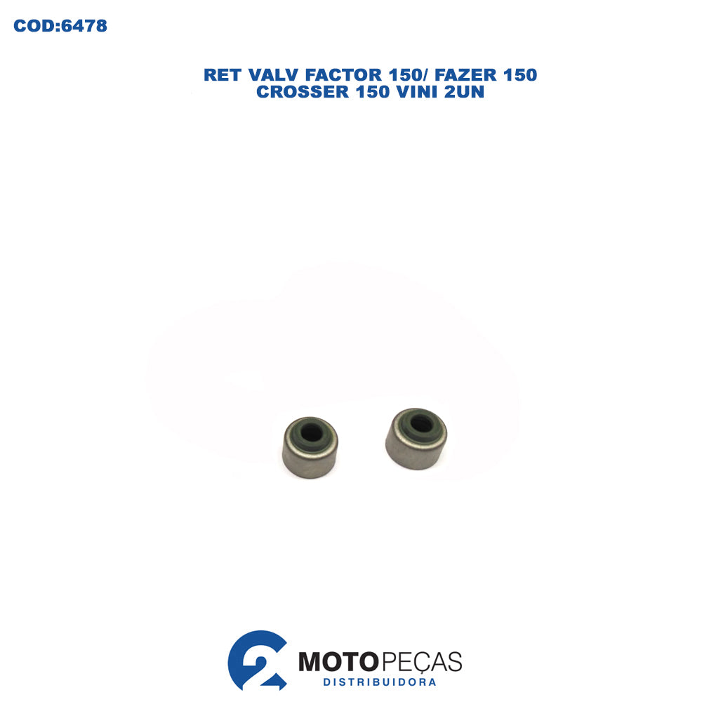 Retentor Valv Factor 150 / Fazer 150 / Crosser 150 Vini 2UN