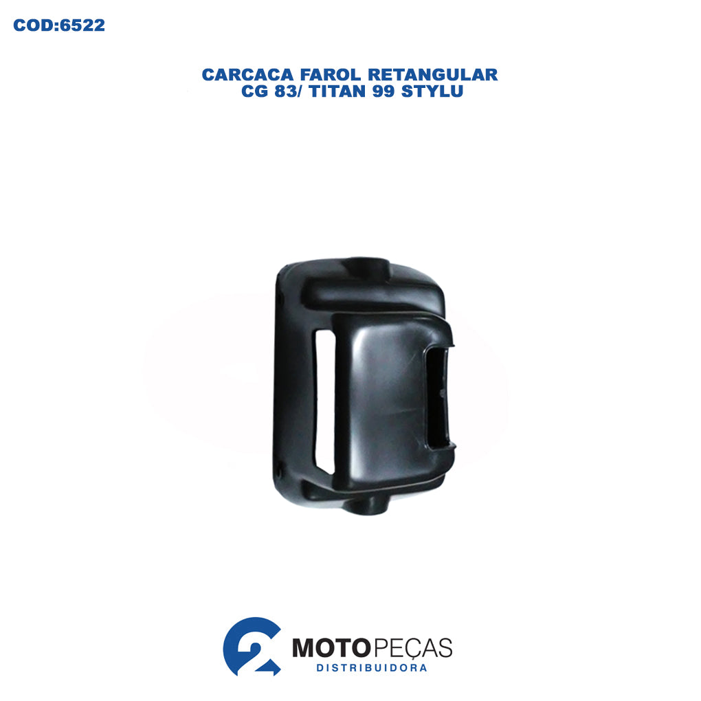 Carcaca Farol Retangular CG 83 /TITAN 99 Stylu