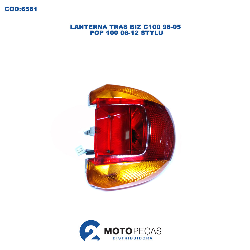 Lanterna Tras Biz C100 96/05 / Pop 100 06/12 Stylu