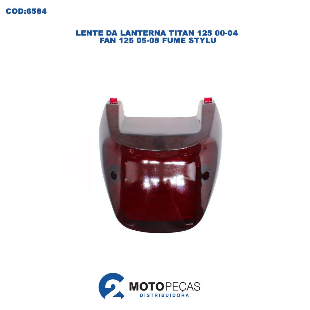Lente da Lanterna Titan 125 0004/ Fan 125 0508 Fume Stylu