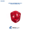 Lente da Lanterna Fan 125 14/ Titan 150/ Verm Stylu