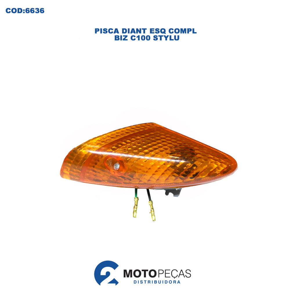 Pisca Diant Esq Completo Biz C100 Stylu