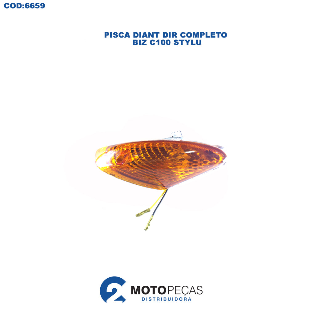 Pisca Diant Dir Completo Biz C100 Stylu