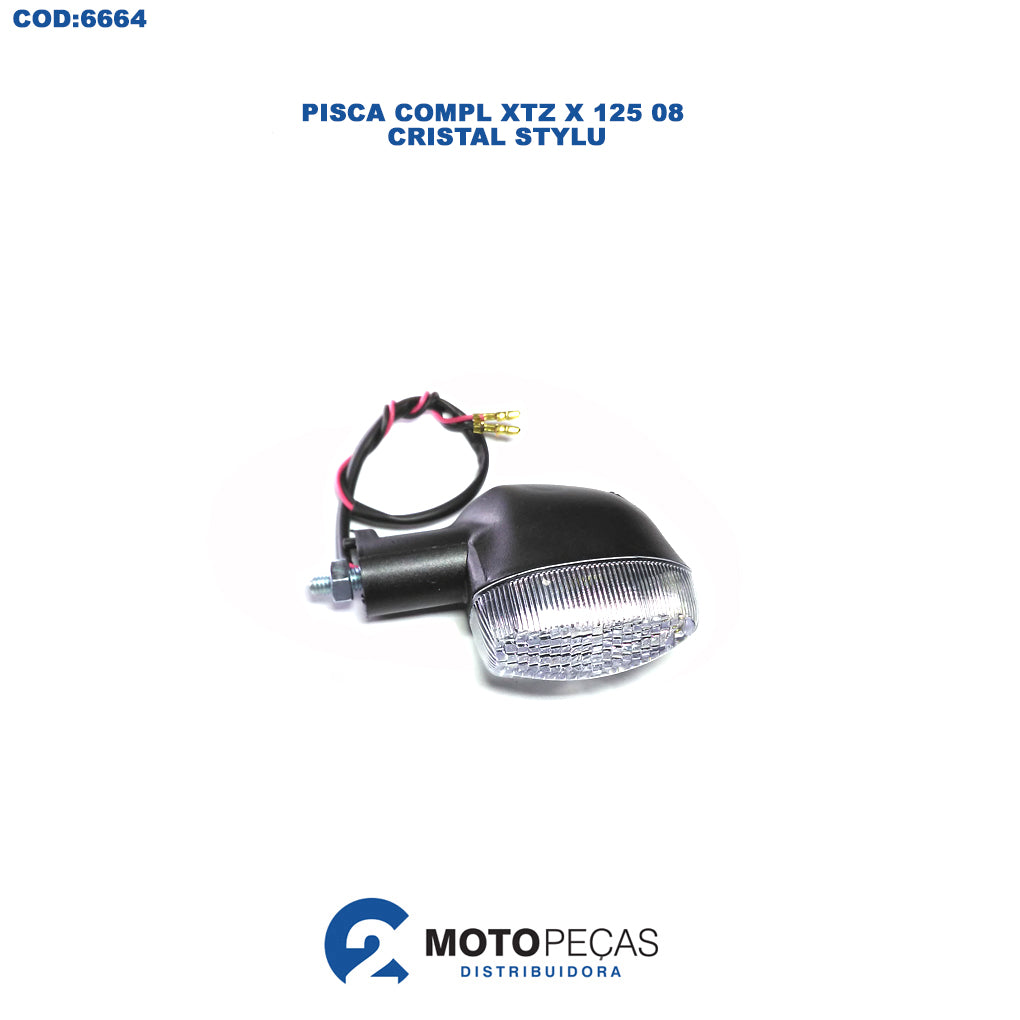 Pisca Compl XTZ X 125 08 / Cristal Stylu