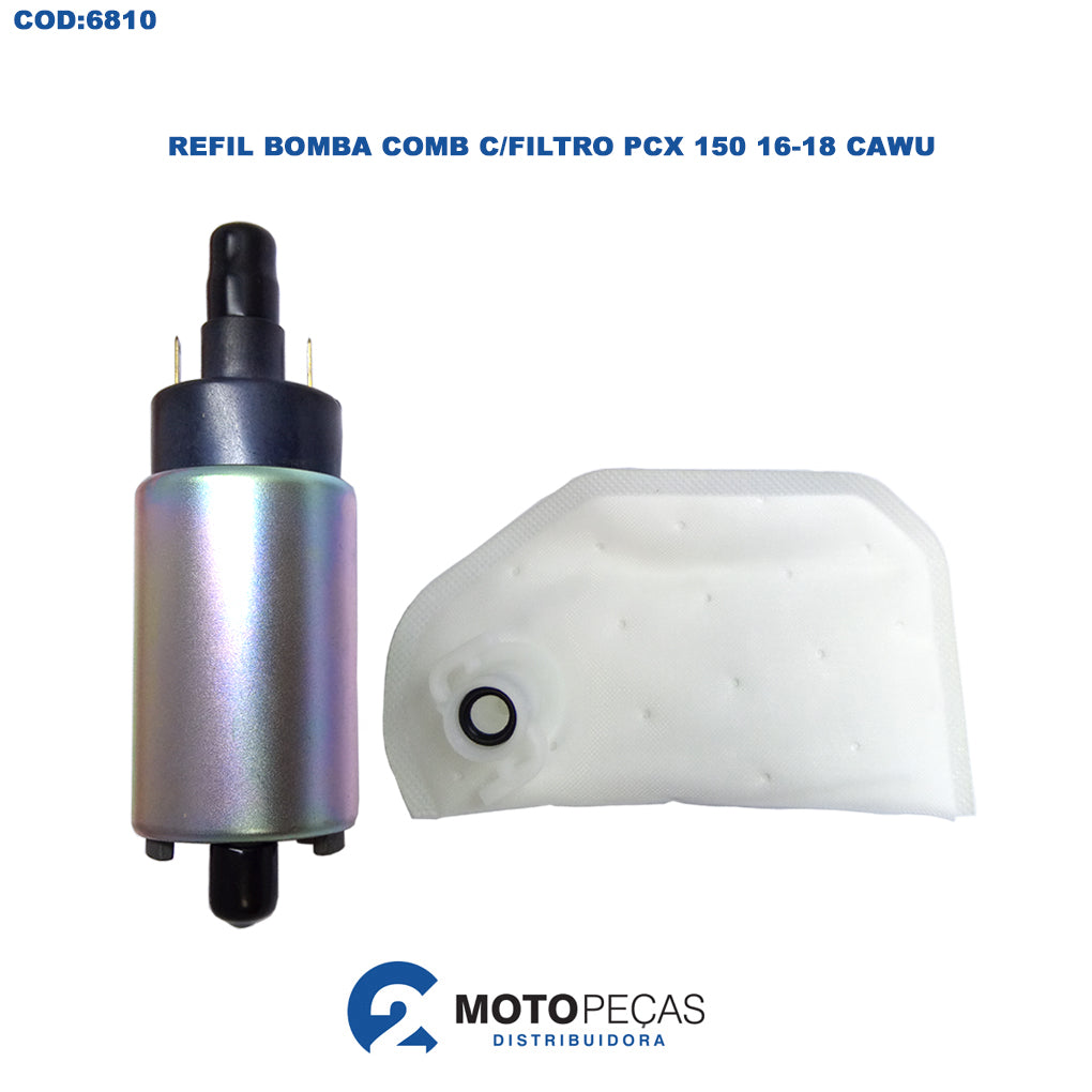 Refil Bomba Comb C/FILTRO PCX 150 16-18 Cawu