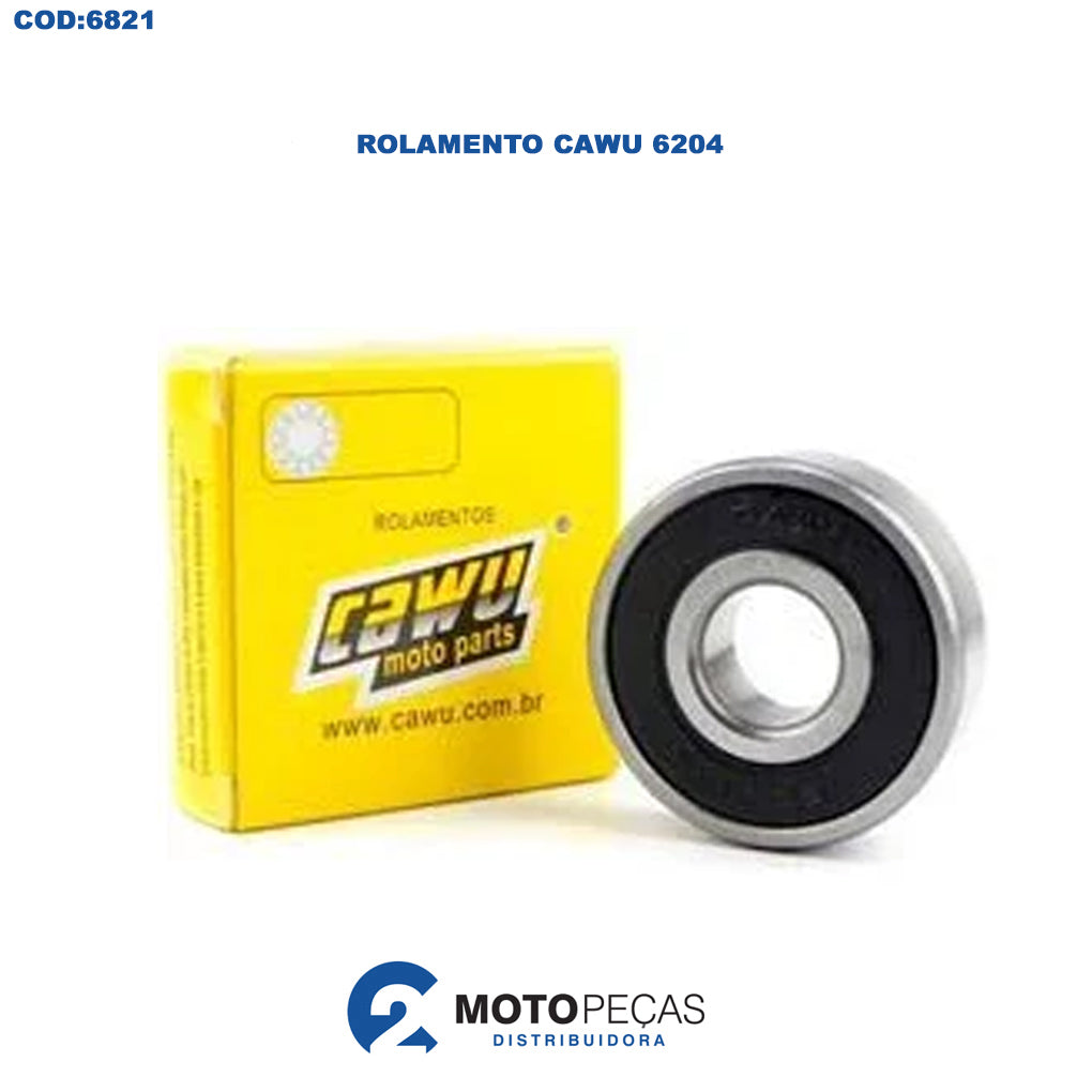 Rolamento Cawu 6204 Roda