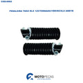 Pedaleira Tras XLR 125/TORNADO/YBR/NX/XLS Arbyn