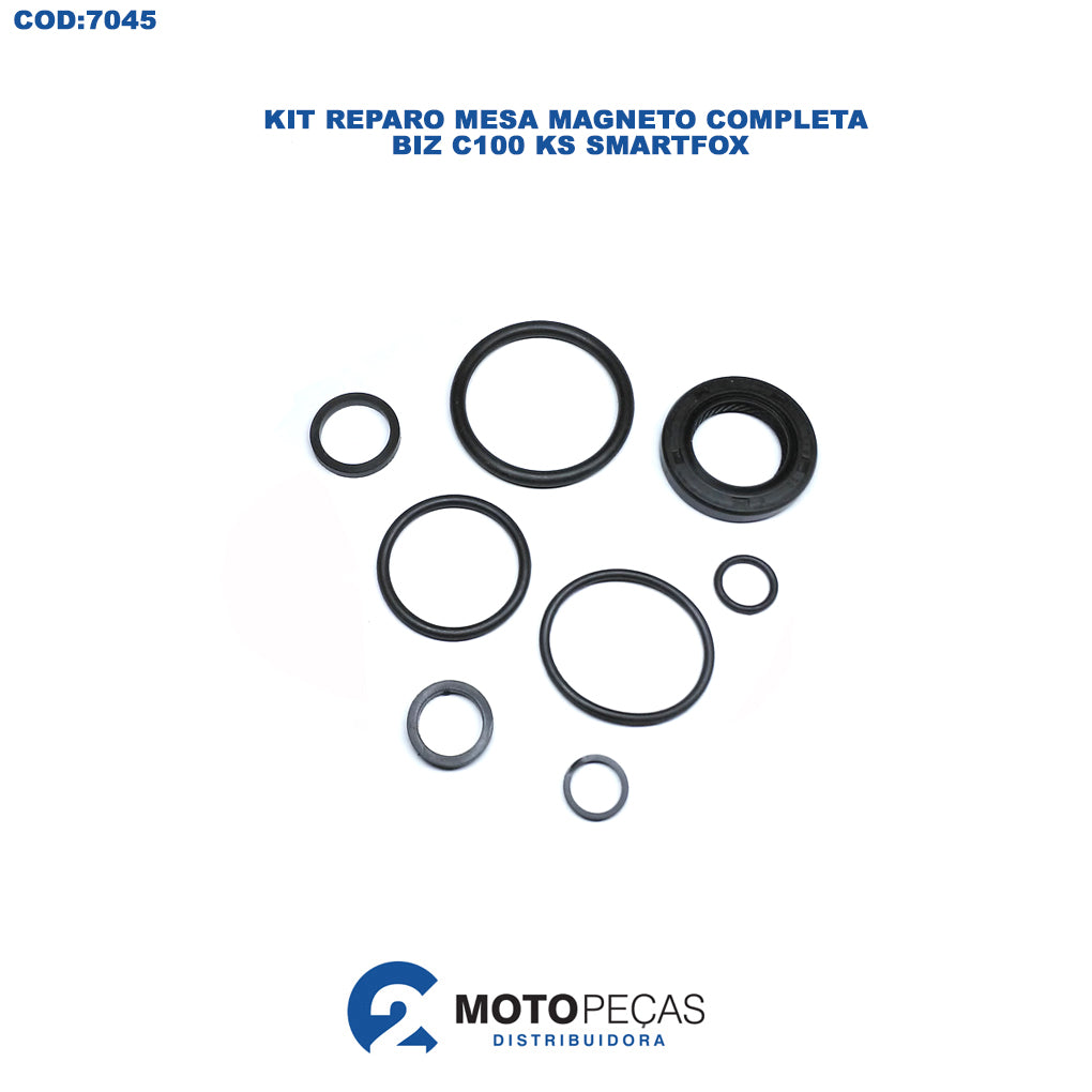 Kit Reparo Mesa Magneto Completa Biz C100 KS / Smartfox