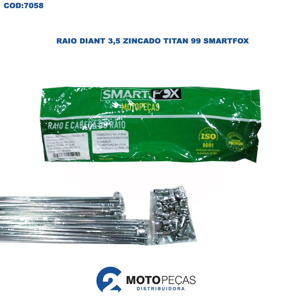 Raio Diant 3,5 Zincado Titan 99 Smartfox