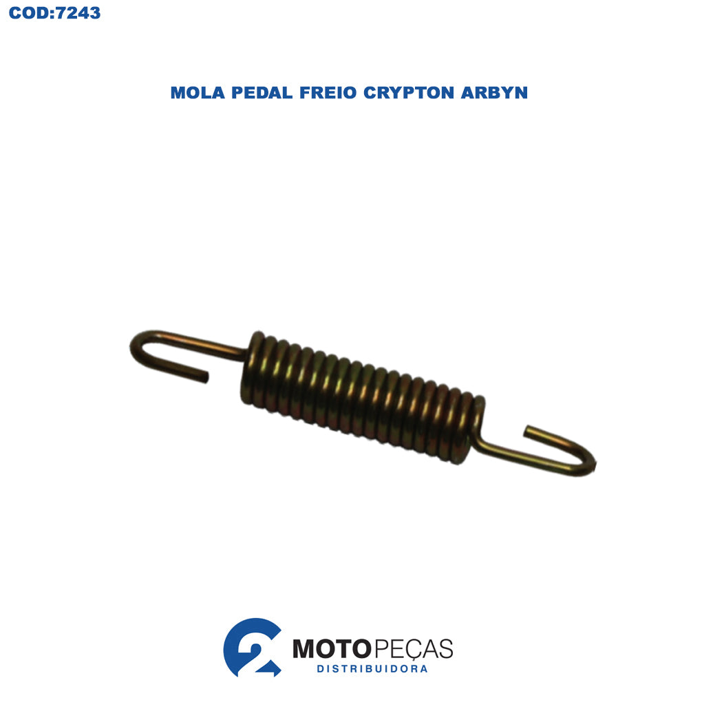 Mola Pedal Freio Crypton Arbyn