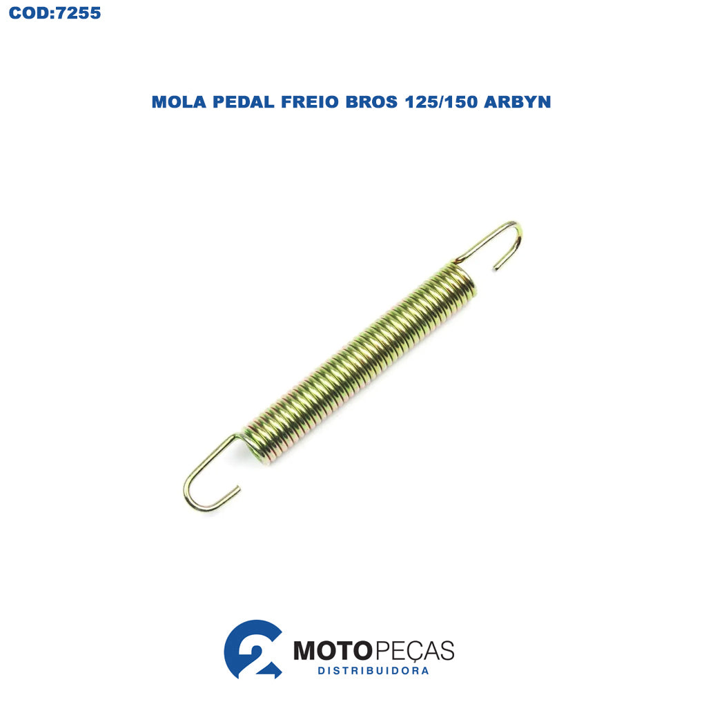 Mola Pedal Freio Bros 125/150 Arbyn