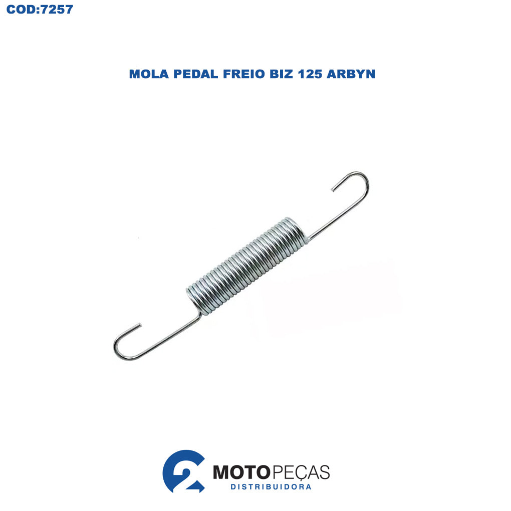 Mola Pedal Freio Biz 125 Arbyn