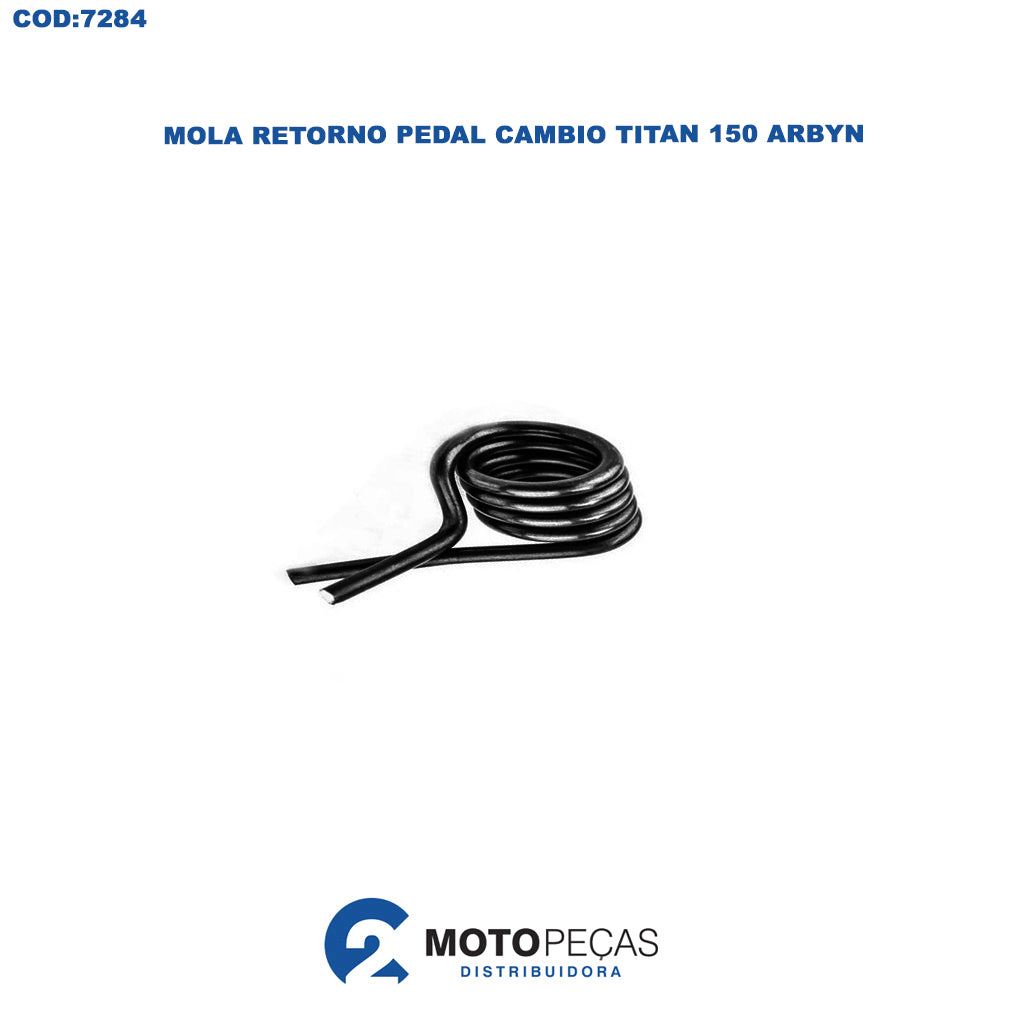 Mola Retorno Pedal Cambio Titan 150 Arbyn