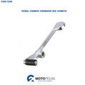 Pedal Cambio Cromado Biz Cometa
