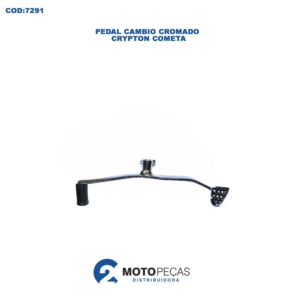 Pedal Cambio Cromado Crypton Cometa