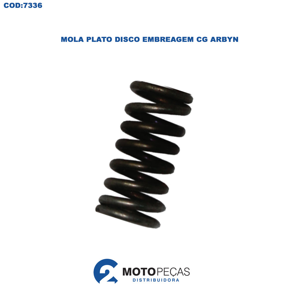 Mola Plato Disco Embreagem CG Arbyn