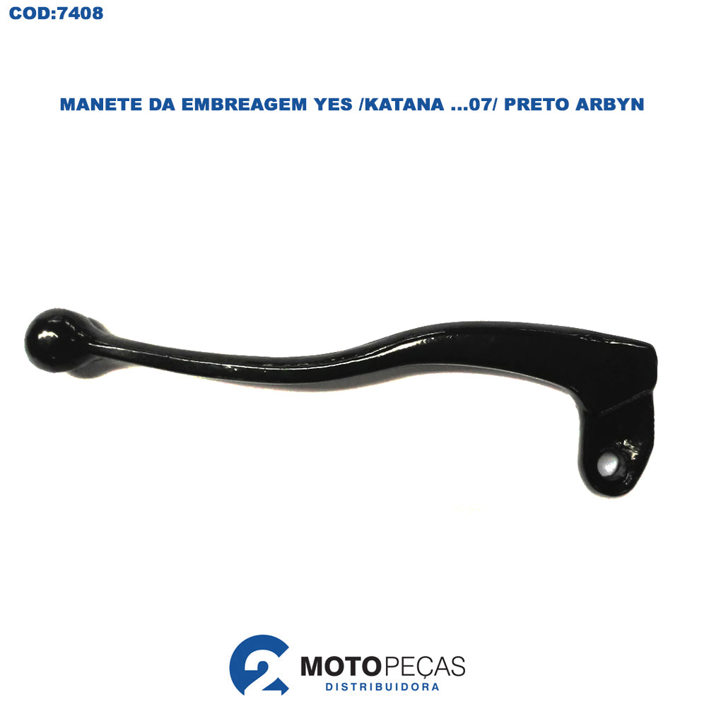 Manete da Embreagem Yes /KATANA ...07/ Preto Arbyn