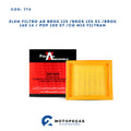 Elem Filtro Ar Bros 125 /BROS 150 03 /BROS 160 14 / Pop 100 07 /CG Mix Filtran
