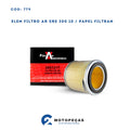 Elem Filtro Ar XRE 300 10 / Papel Filtran