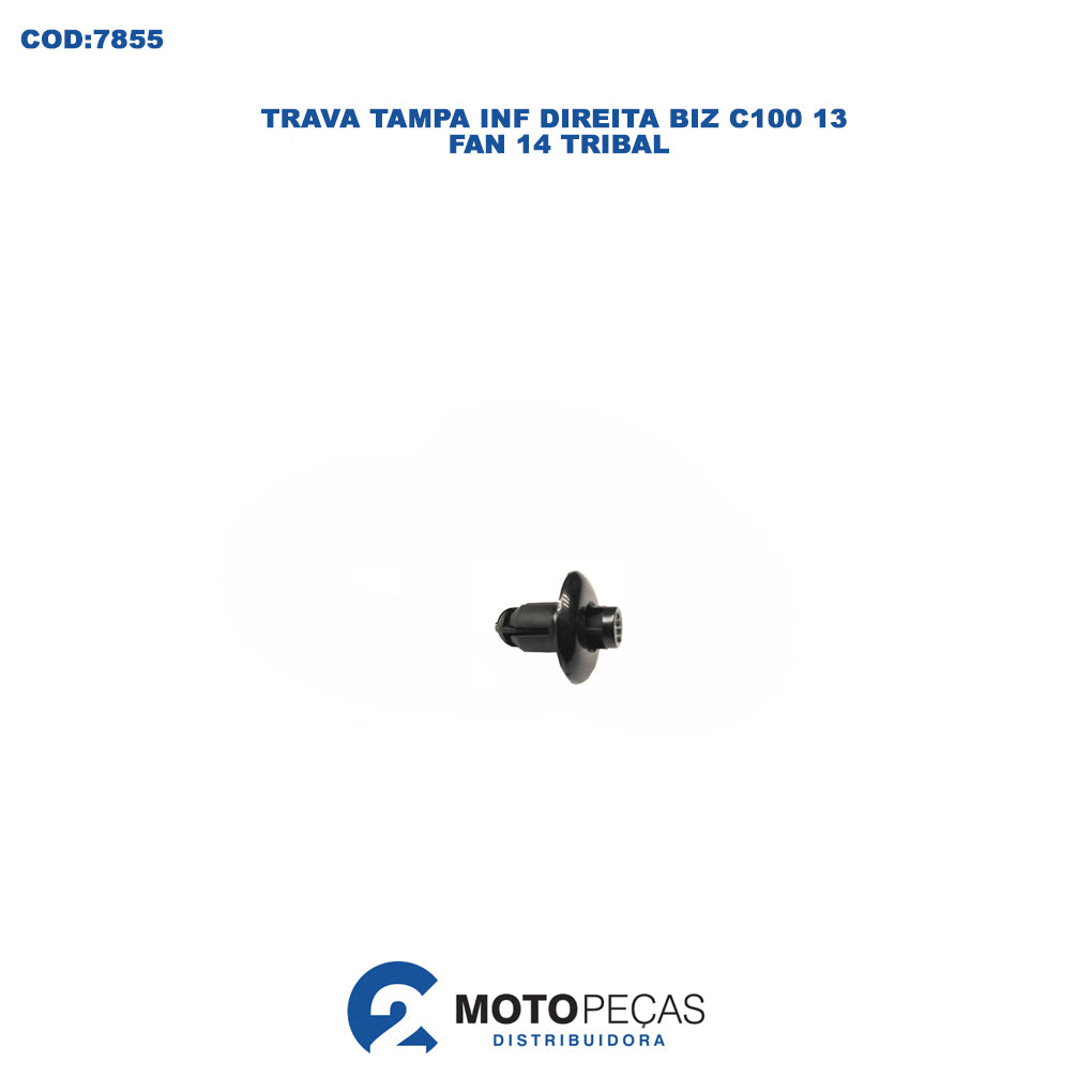 Trava Tampa Inf Direita Biz C100 13/ Fan 14 TRB4