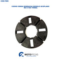 Coxim Coroa Borracha Modelo Acoplado Biz C100 Tribal